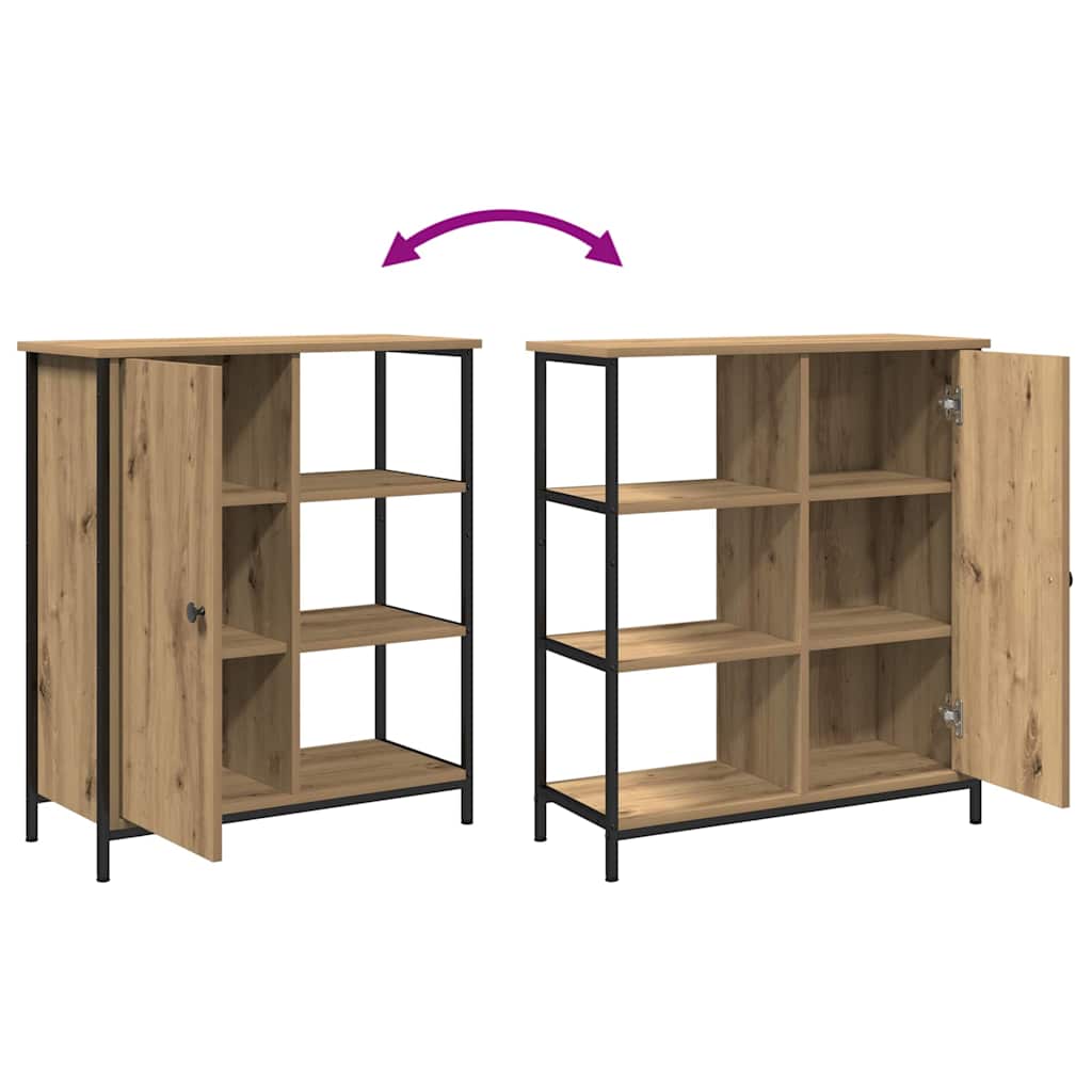 vidaXL Sideboard Artisan Oak 70 x 30 x 80 cm