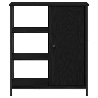 vidaXL Sideboard Black Oak 70 x 30 x 80 cm