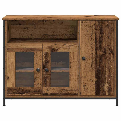 vidaXL Sideboard Old Wood 100 x 35 x 75 cm