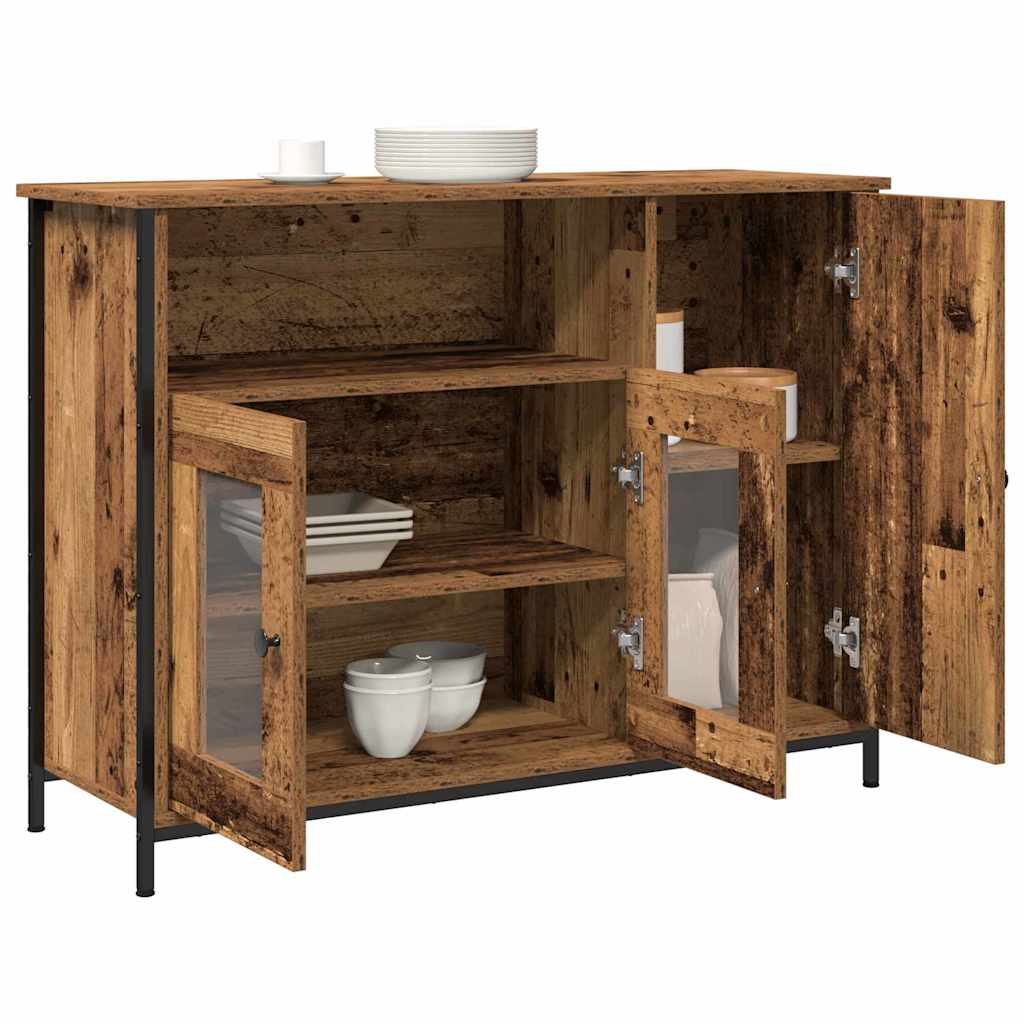 vidaXL Sideboard Old Wood 100 x 35 x 75 cm