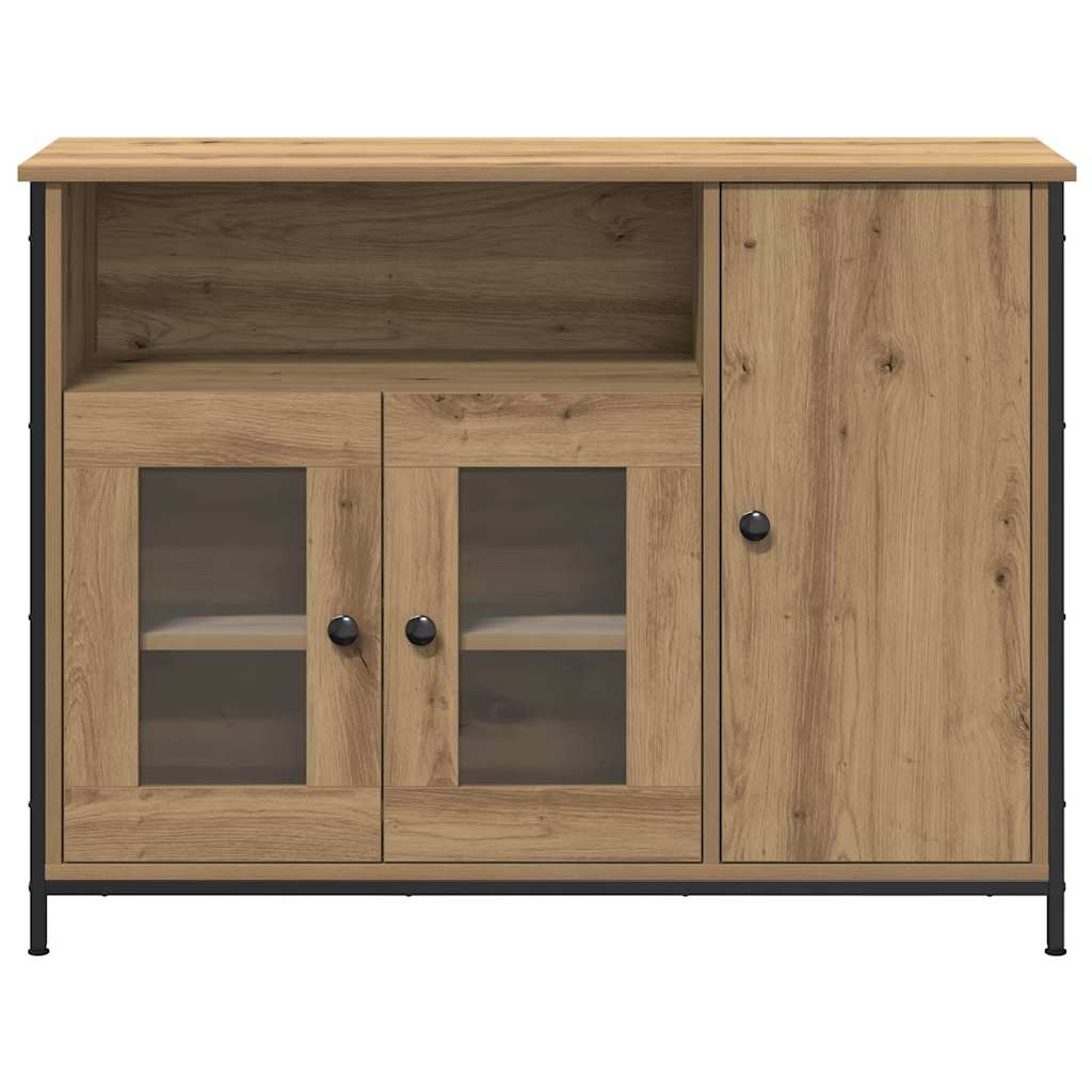 vidaXL Sideboard Artisan Oak 100 x 35 x 75 cm