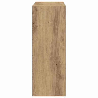 vidaXL Shoe Cabinet 60 x 21 x 57 cm Engineered Wood Artisan Oak