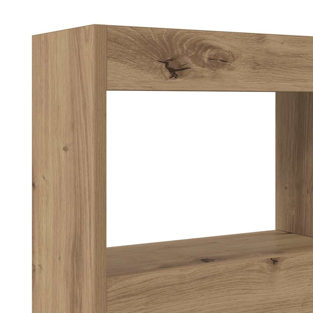 vidaXL Headboard Artisan Oak Engineered Wood