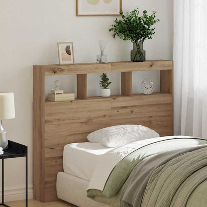 vidaXL Headboard Artisan Oak Engineered Wood