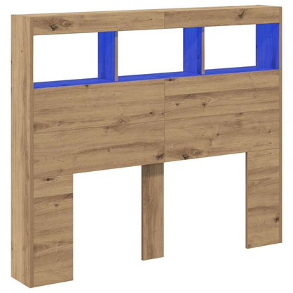 vidaXL Headboard Artisan Oak Engineered Wood