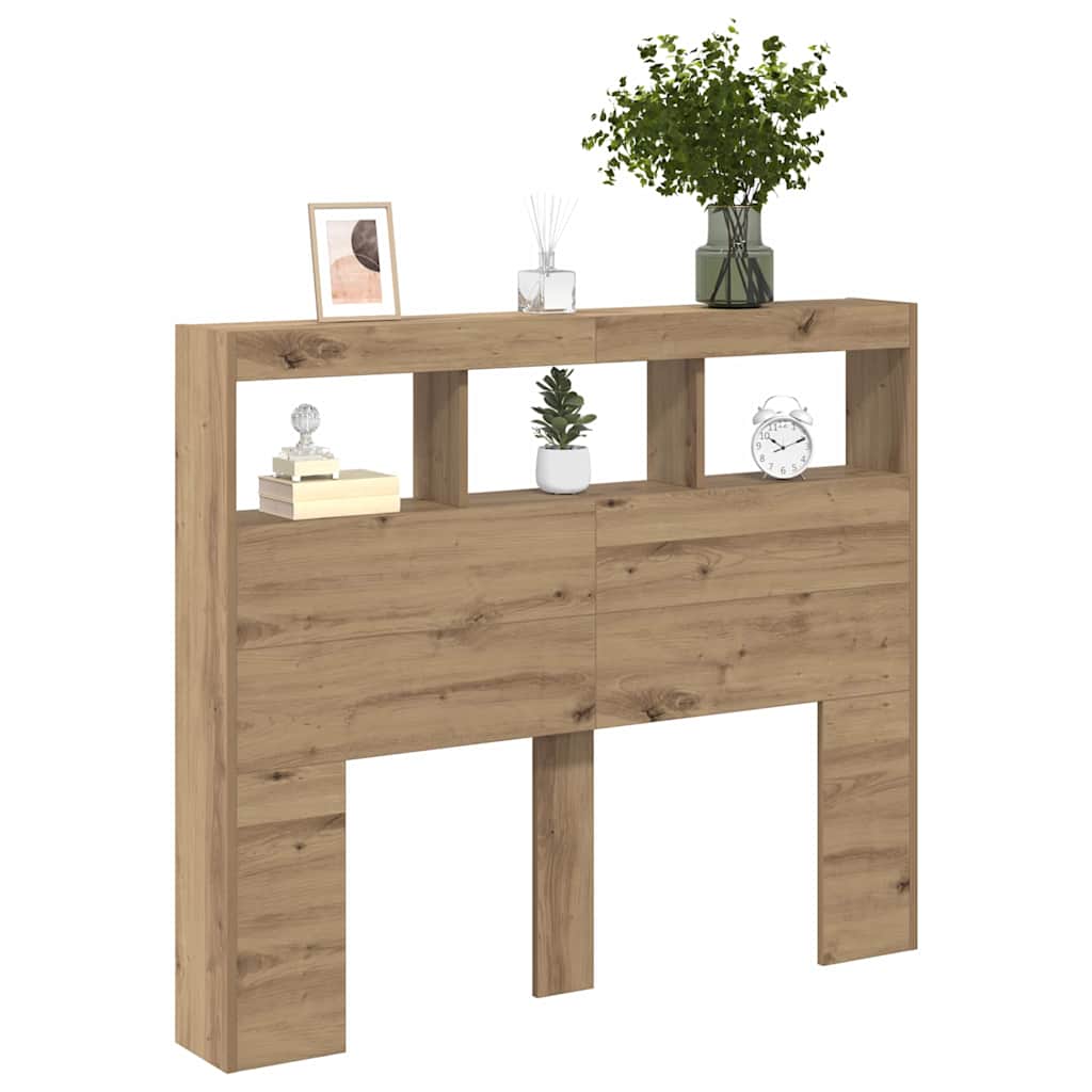 vidaXL Headboard Artisan Oak Engineered Wood