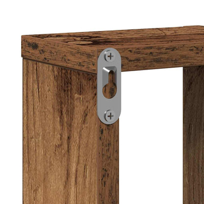 vidaXL Wall Shelf Wall-mounted Old Wood 104.5 x 43 x 10 cm