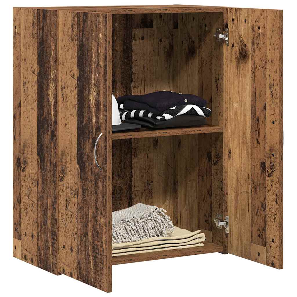 vidaXL Office Cabinet Black Oak 70 x 32 x 77.5 cm Engineered Wood