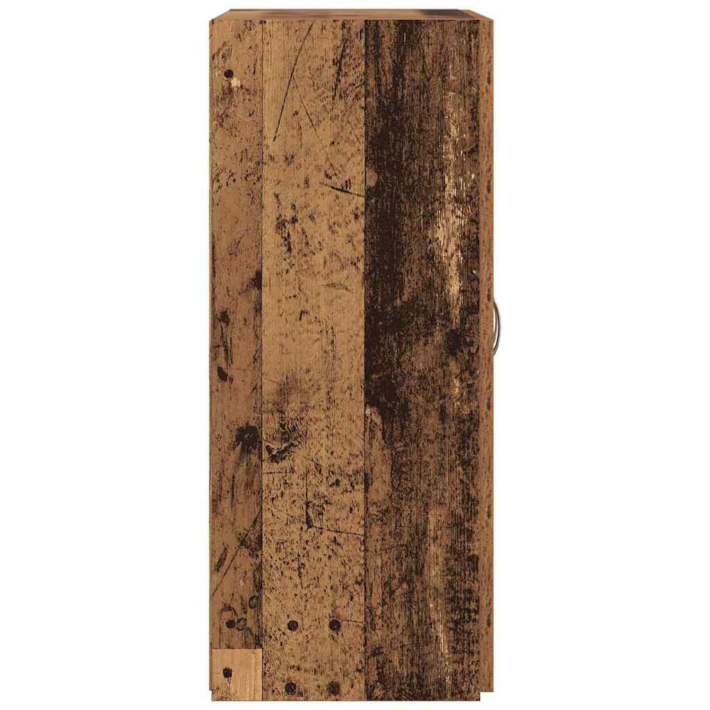 vidaXL Office Cabinet Black Oak 70 x 32 x 77.5 cm Engineered Wood