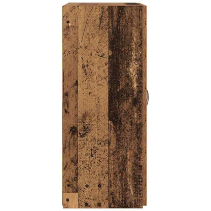 vidaXL Office Cabinet Black Oak 70 x 32 x 77.5 cm Engineered Wood