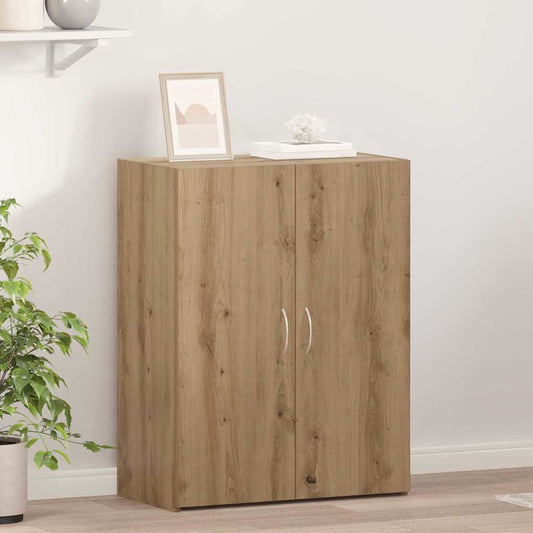 vidaXL Office Cabinet Old Wood 70 x 32 x 77.5 cm Engineered Wood