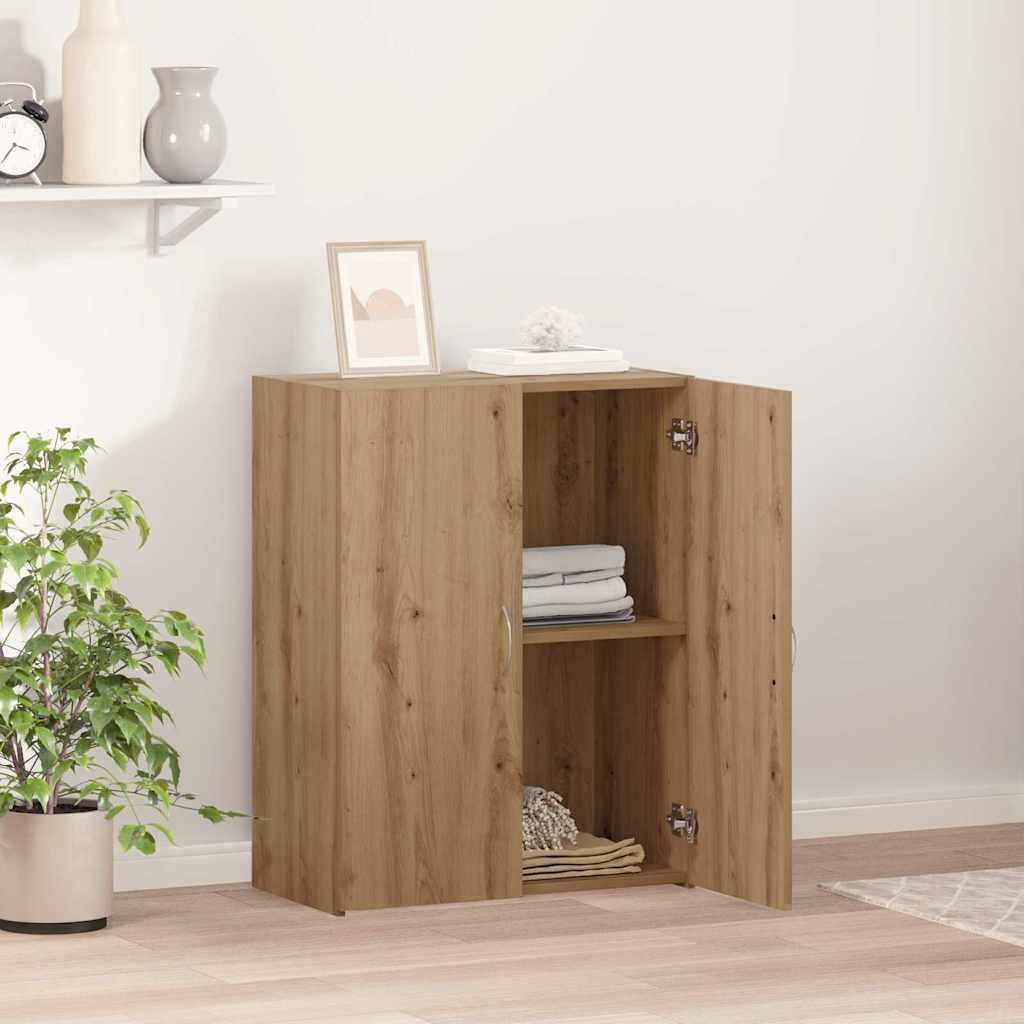 vidaXL Office Cabinet Old Wood 70 x 32 x 77.5 cm Engineered Wood