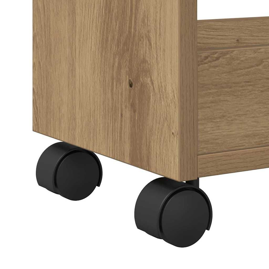 vidaXL Cabinet 60 x 22 x 79 cm Artisan Oak