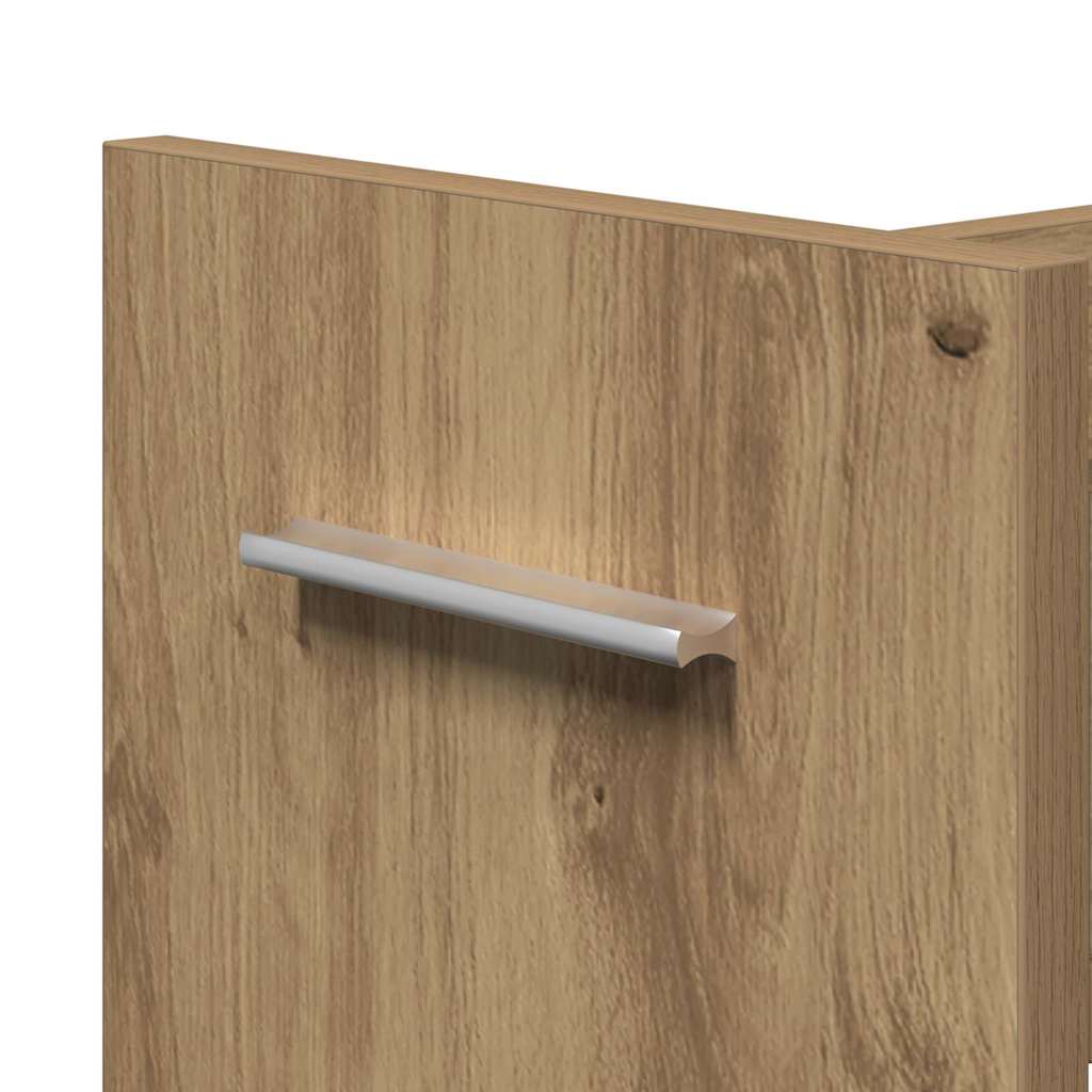 vidaXL Cabinet 60 x 22 x 79 cm Artisan Oak
