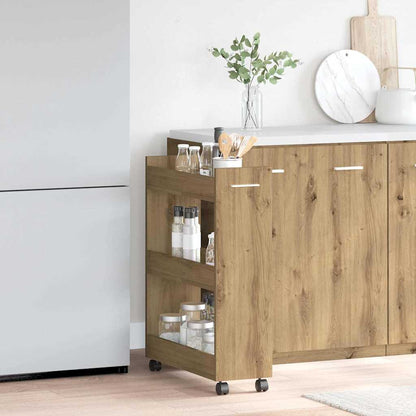 vidaXL Cabinet 60 x 22 x 79 cm Artisan Oak
