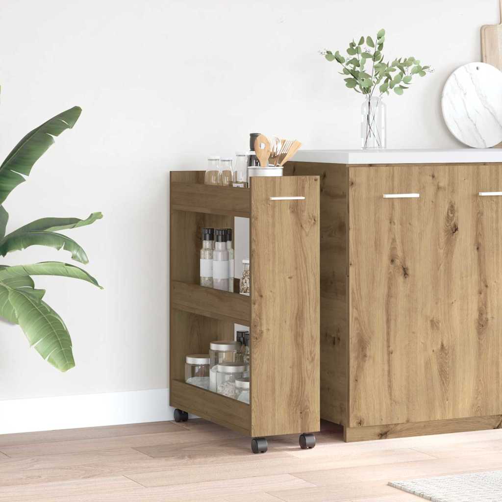 vidaXL Cabinet 60 x 22 x 79 cm Artisan Oak