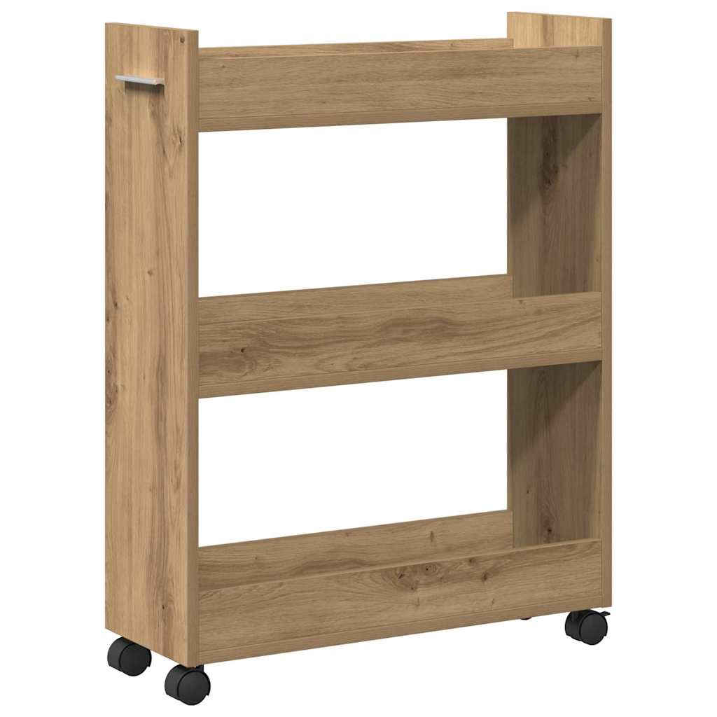 vidaXL Cabinet 60 x 22 x 79 cm Artisan Oak