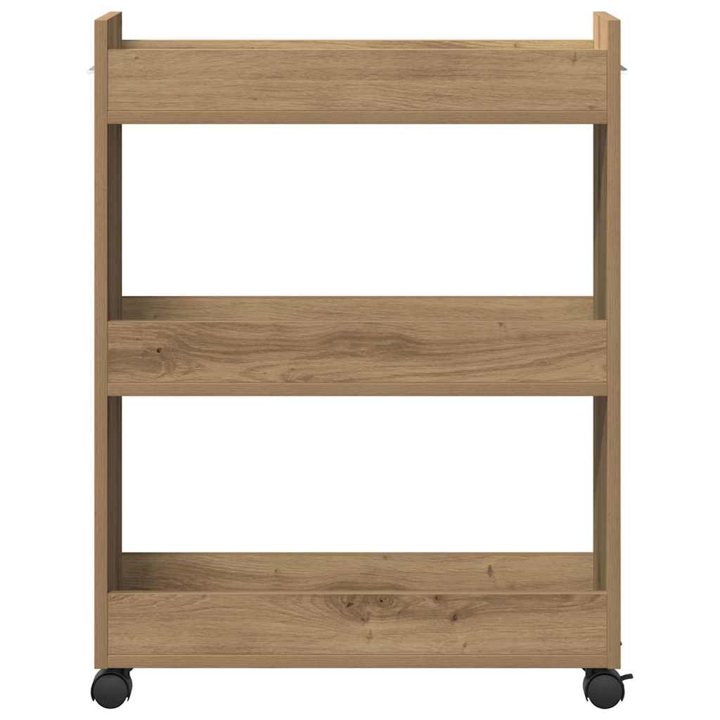 vidaXL Cabinet 60 x 22 x 79 cm Artisan Oak