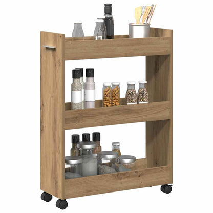 vidaXL Cabinet 60 x 22 x 79 cm Artisan Oak