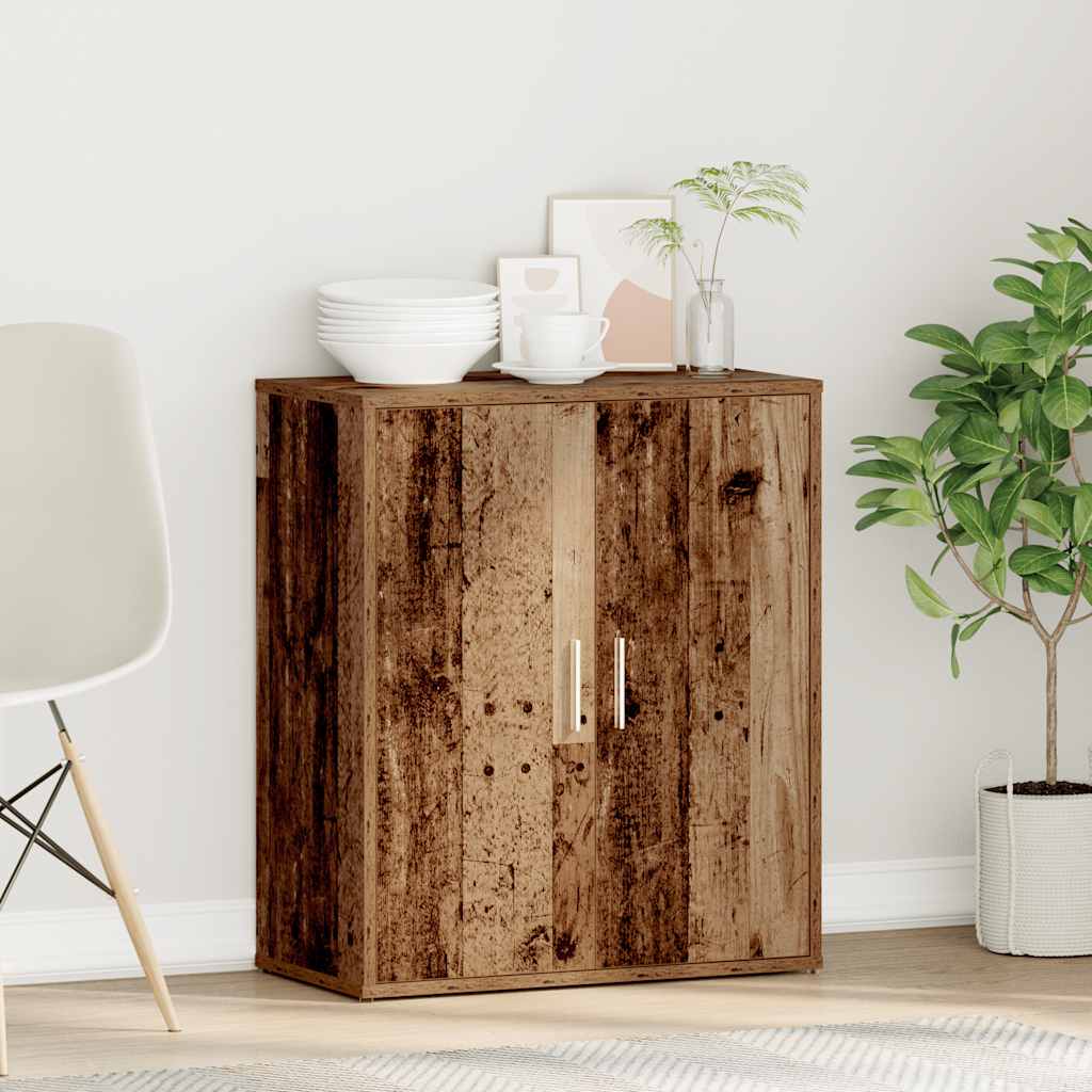 vidaXL Sideboard Old Wood 60x31x70 cm Engineered Wood