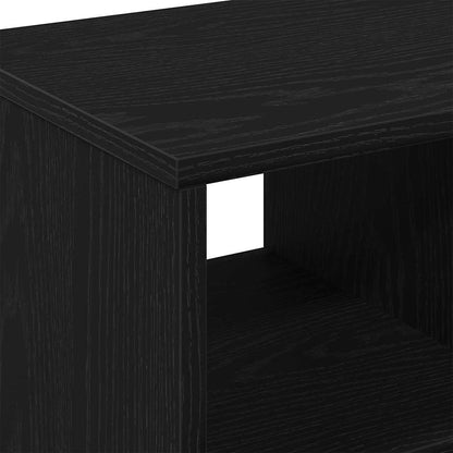vidaXL Side Table Black oak 50 x 30 x 55 cm Engineered Wood