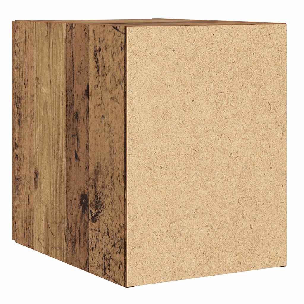vidaXL Wall-Mounted Cabinet Wall-mounted Old Wood 30 x 42.5 x 39.5 cm