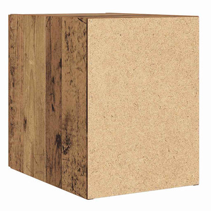 vidaXL Wall-Mounted Cabinet Wall-mounted Old Wood 30 x 42.5 x 39.5 cm
