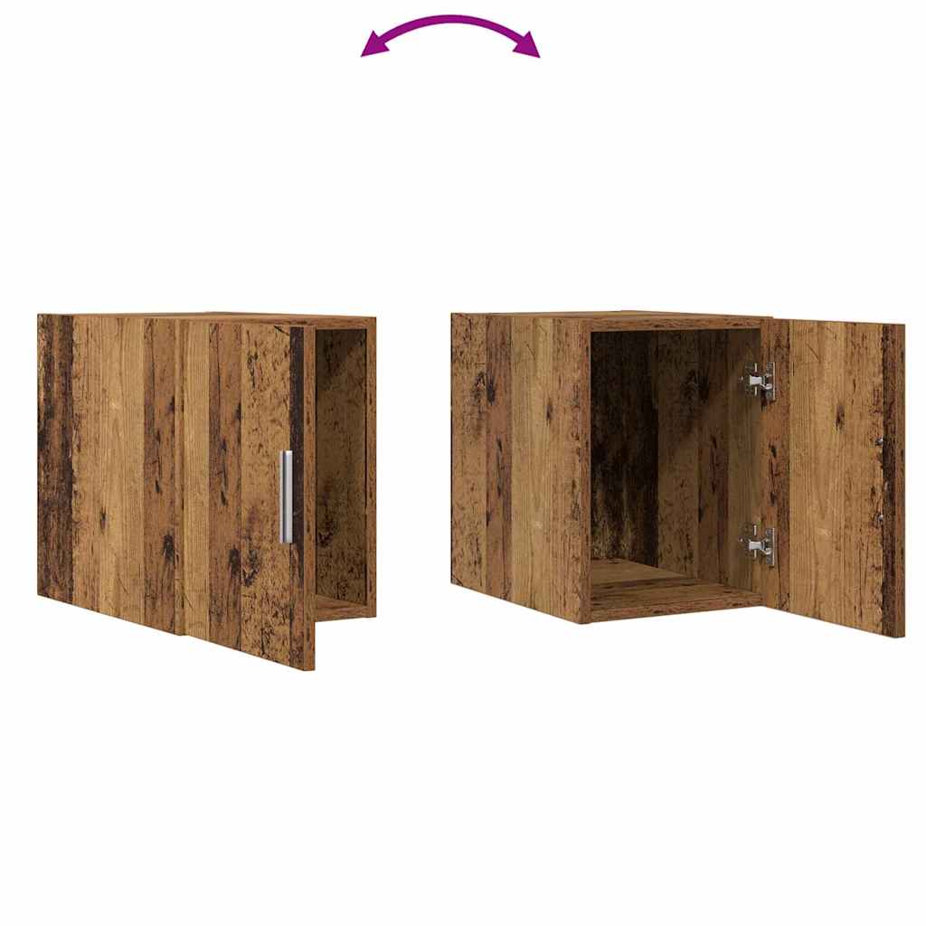 vidaXL Wall-Mounted Cabinet Wall-mounted Old Wood 30 x 42.5 x 39.5 cm