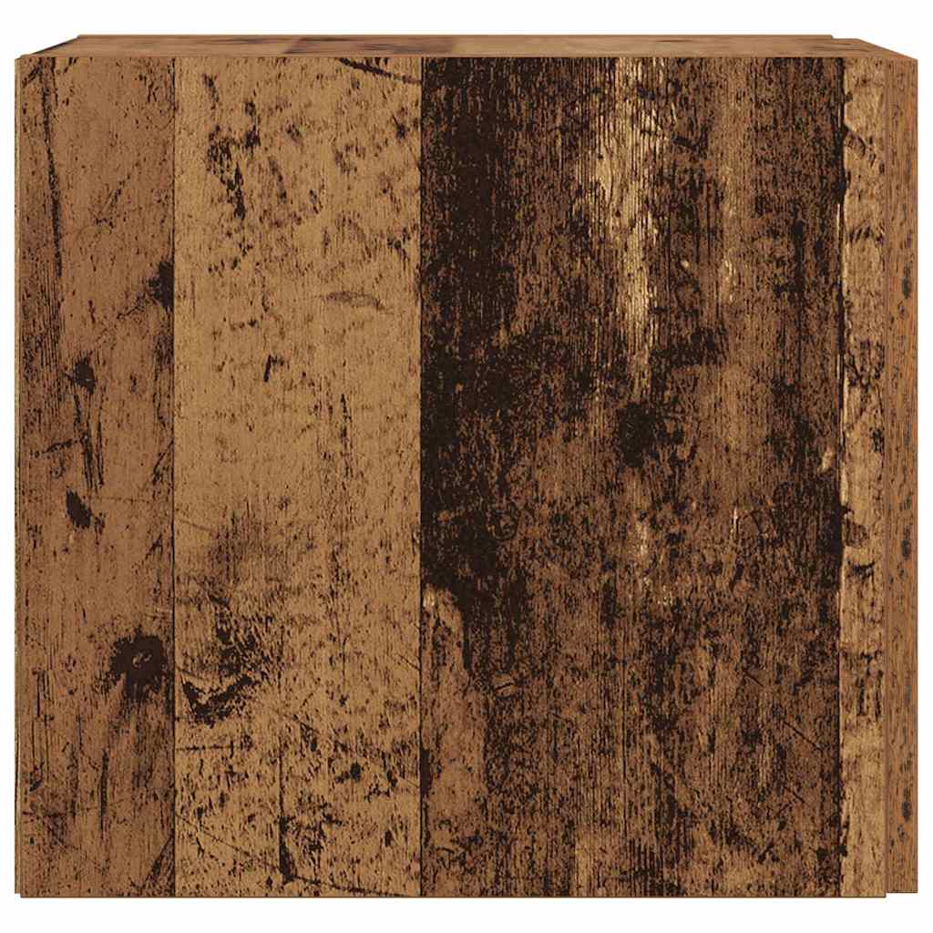 vidaXL Wall-Mounted Cabinet Wall-mounted Old Wood 30 x 42.5 x 39.5 cm