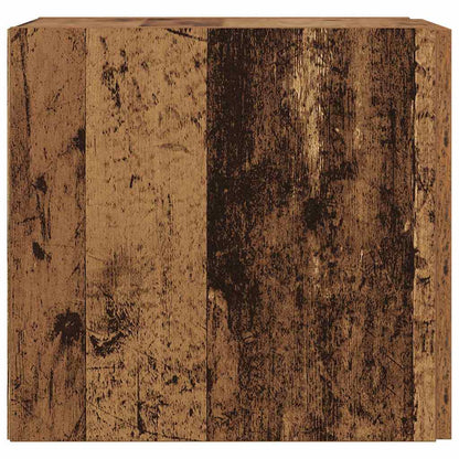 vidaXL Wall-Mounted Cabinet Wall-mounted Old Wood 30 x 42.5 x 39.5 cm