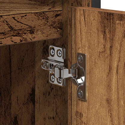 vidaXL Bathroom Sink Cabinet Old Wood 60 x 35 x 60 cm Engineered wood