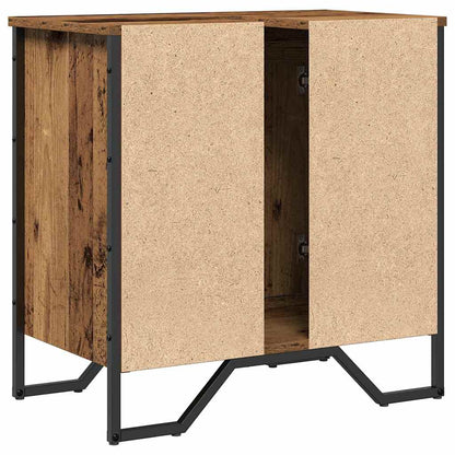 vidaXL Bathroom Sink Cabinet Old Wood 60 x 35 x 60 cm Engineered wood