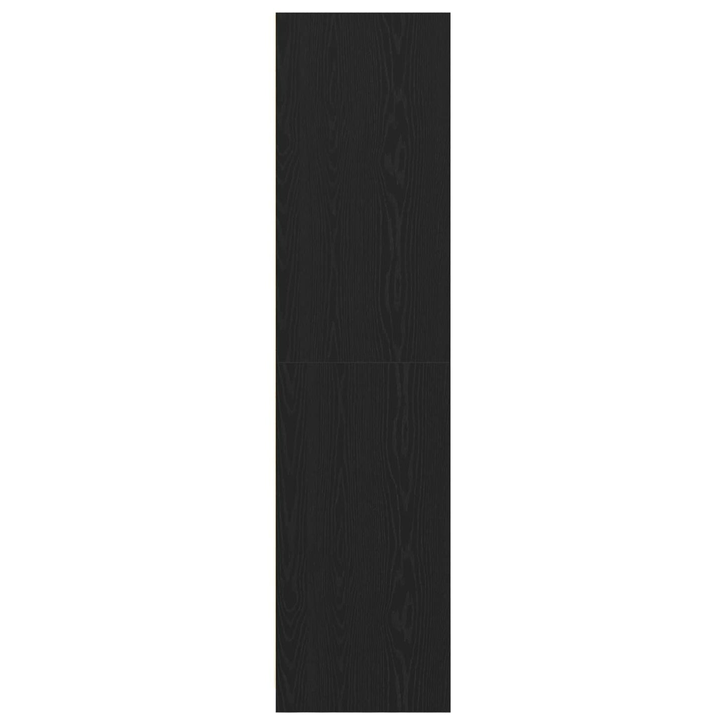 vidaXL Wardrobe with Shelf Black Oak 30 x 50 x 200 cm Engineered Wood