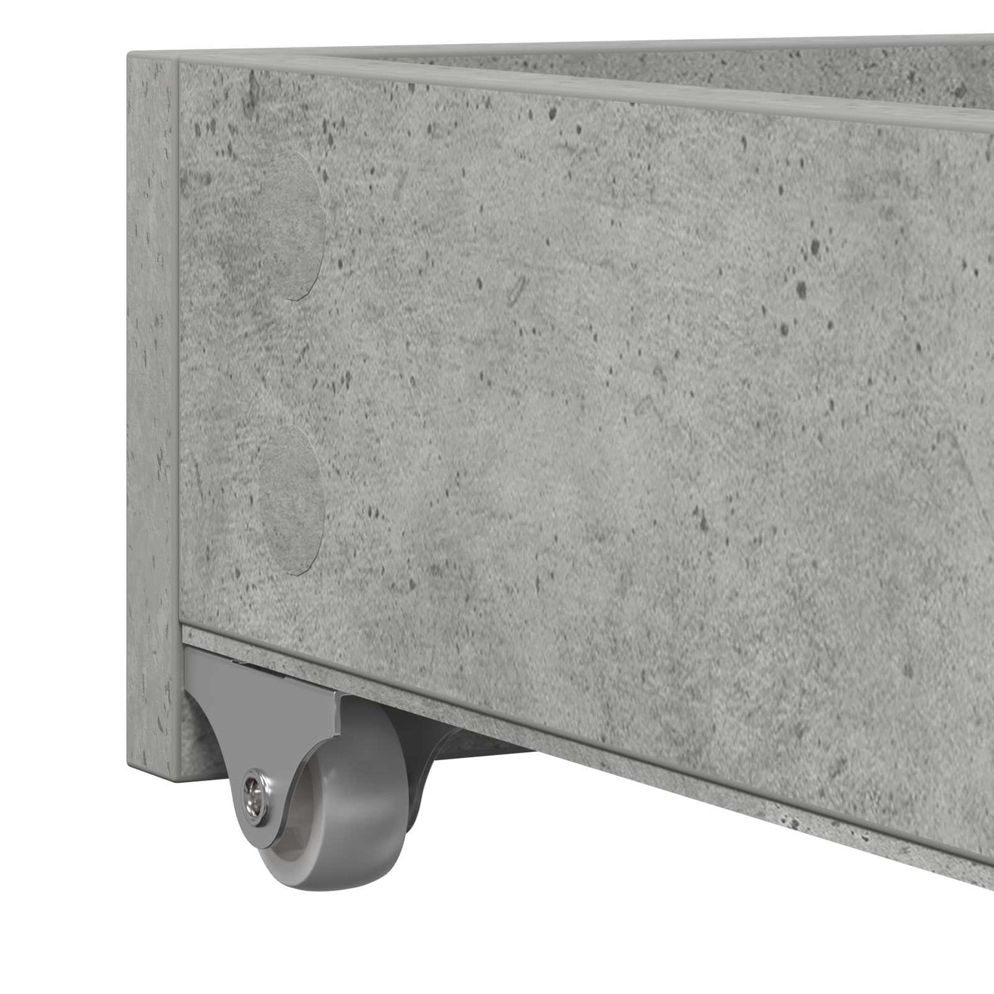 vidaXL Day Bed with Drawer Grey 90 x 200 cm Engineered Wood