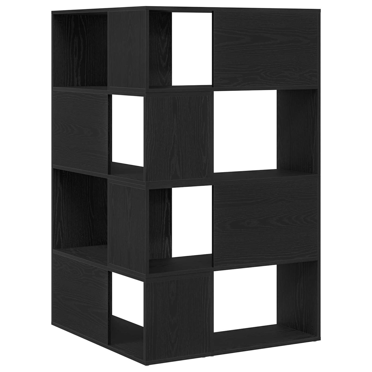vidaXL Wardrobe 2 pcs Black Oak 85 x 85 x 140 cm Engineered Wood