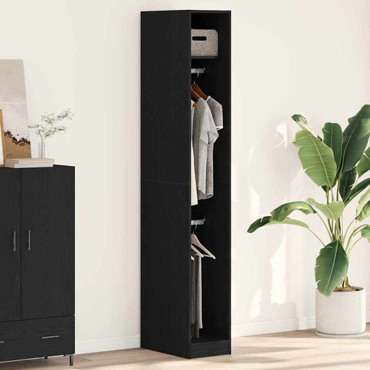vidaXL Wardrobe Old Wood 30 x 50 x 200 cm Engineered Wood