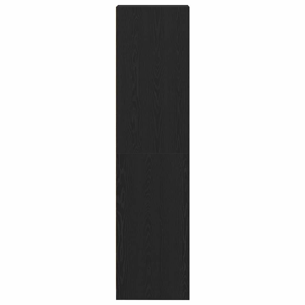 vidaXL Wardrobe with Shelf Old Wood 30 x 50 x 200 cm Engineered Wood