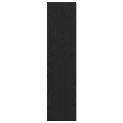 vidaXL Wardrobe with Shelf Old Wood 30 x 50 x 200 cm Engineered Wood