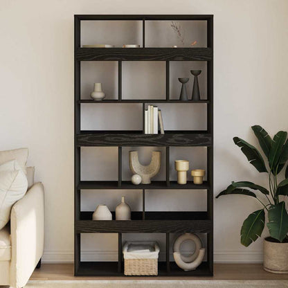 vidaXL Book Cabinet 15-Tier 100 x 33 x 93.75 cm Engineered Wood