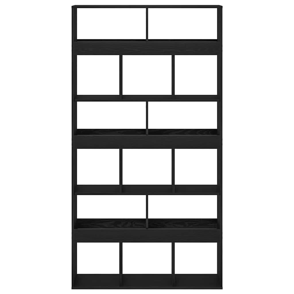 vidaXL Book Cabinet 15-Tier 100 x 33 x 93.75 cm Engineered Wood