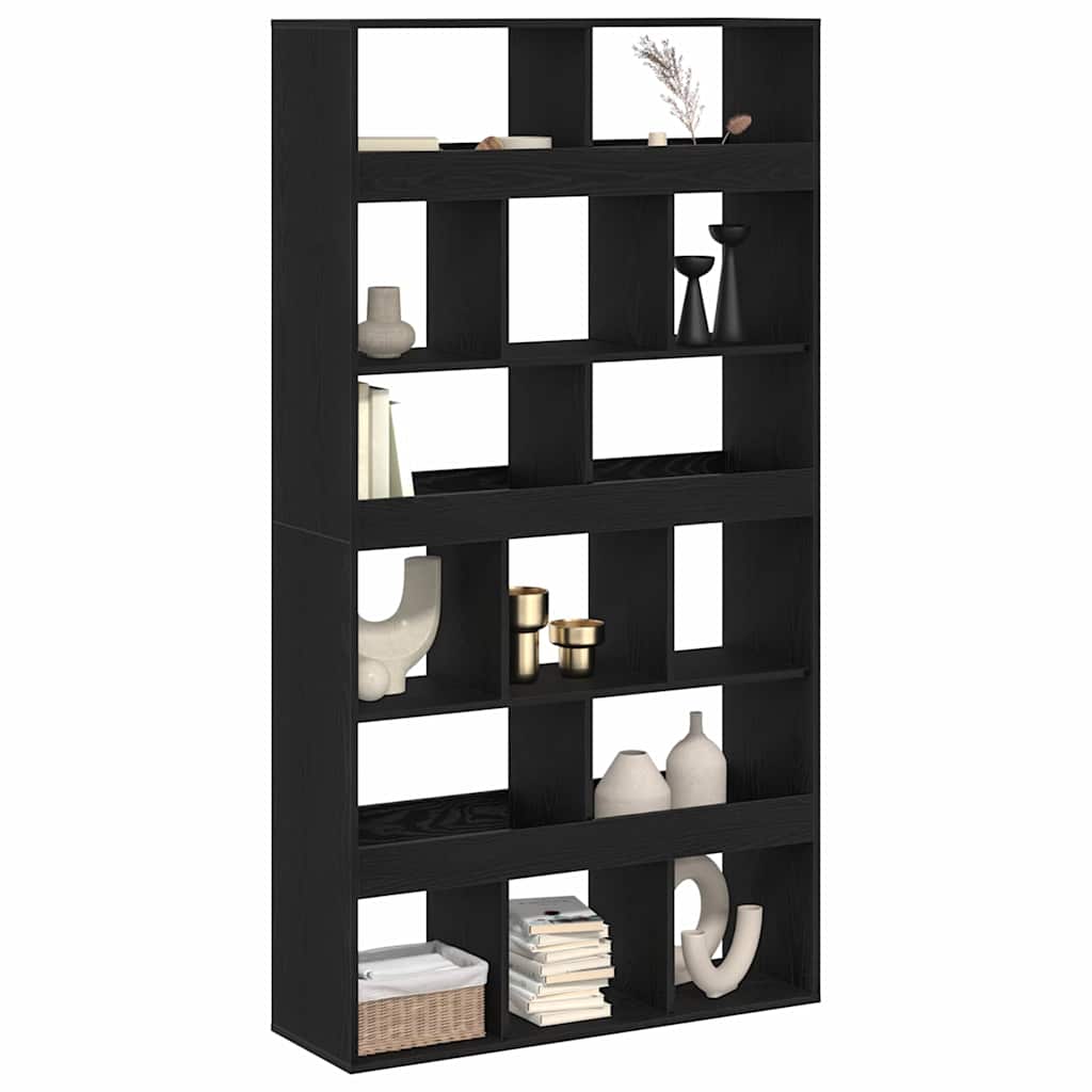 vidaXL Book Cabinet 15-Tier 100 x 33 x 93.75 cm Engineered Wood