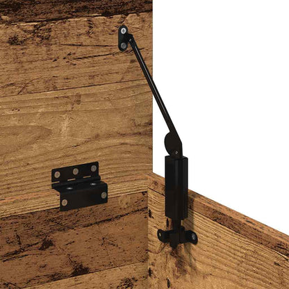 vidaXL Storage Box Old Wood 30 x 35 x 35 cm Engineered Wood
