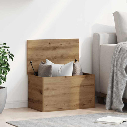 vidaXL Storage Box Artisan Oak 60 x 35 x 35 cm Engineered Wood