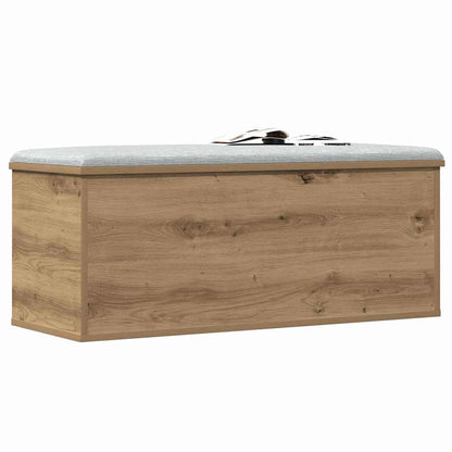 vidaXL Storage Box Artisan Oak 90 x 35 x 35 cm Engineered Wood