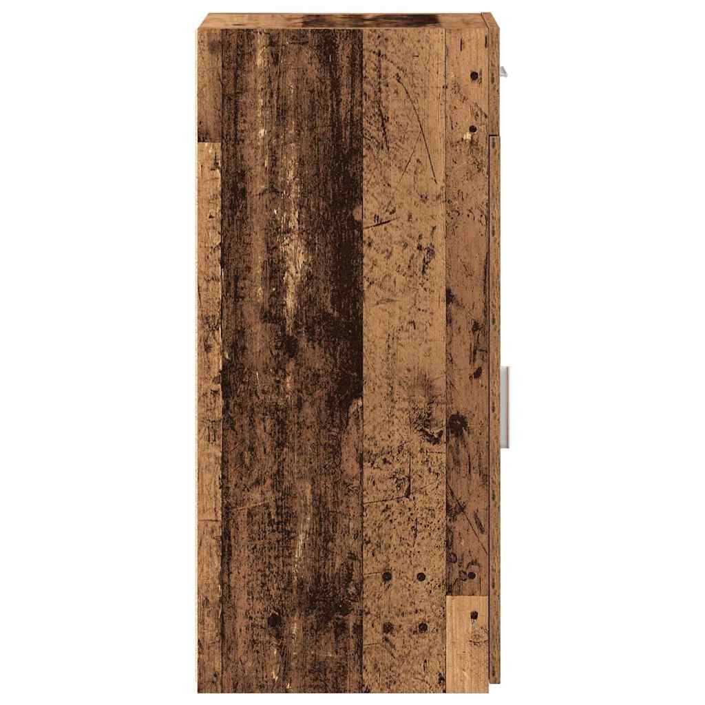 vidaXL Sideboard with Drawer Old Wood 30 x 42.5 x 93 cm