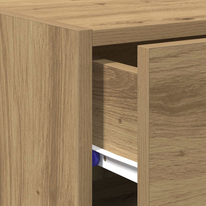 vidaXL Sideboard Artisan Oak 50 x 42.5 x 93 cm
