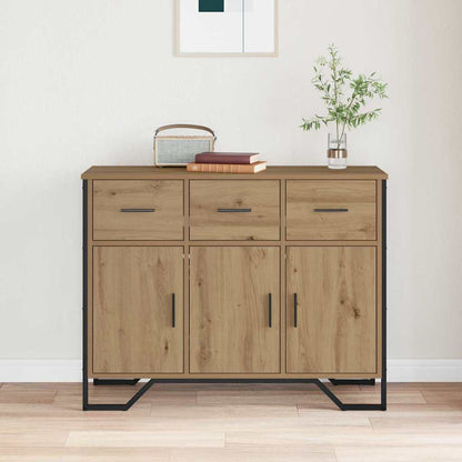 vidaXL Sideboard Artisan Oak 97 x 32.5 x 74.5 cm