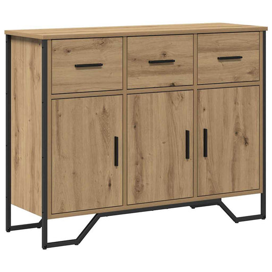 vidaXL Sideboard Artisan Oak 97 x 32.5 x 74.5 cm