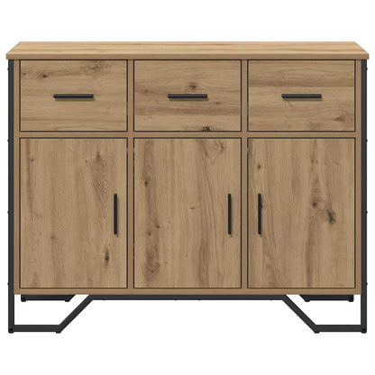 vidaXL Sideboard Artisan Oak 97 x 32.5 x 74.5 cm