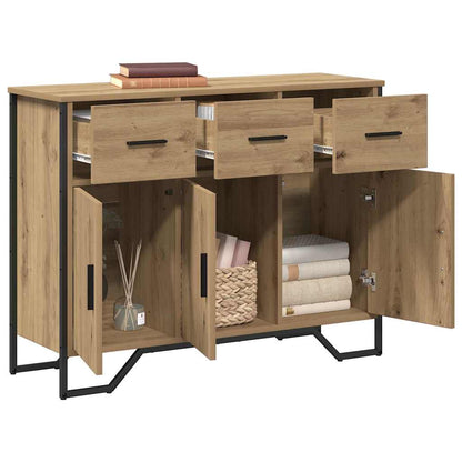 vidaXL Sideboard Artisan Oak 97 x 32.5 x 74.5 cm